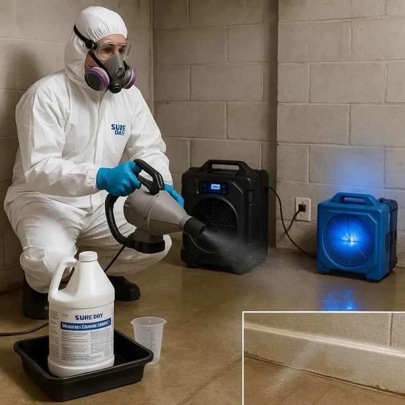Sanitization and Odor Removal process in Three Rivers, TX