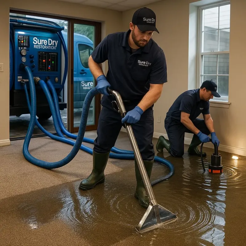 Water Extraction and Removal process in Three Rivers, TX